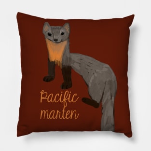 Pacific marten Pillow