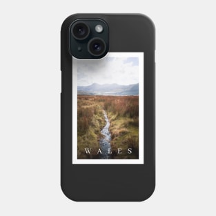 Photographic Print of Snowdonia, Wales Phone Case