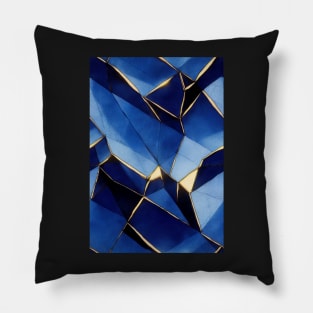 Jewel Pattern - Blue Sapphire, for a bit of luxury in your life! #5 Pillow