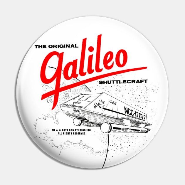 Galileo Shuttlecraft Pin by Pop Fan Shop