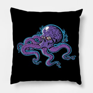 Skull Octopus Pillow