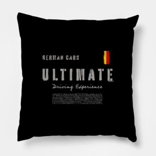 GERMAN CARS Ultimate Driving Experience Pillow