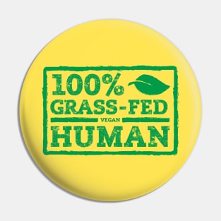 Grass-Fed Human Pin