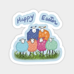 Easter Sheep! Magnet