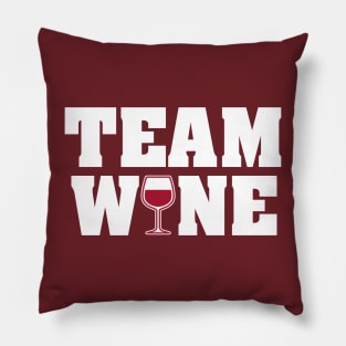 Team Wine (Red) Pillow