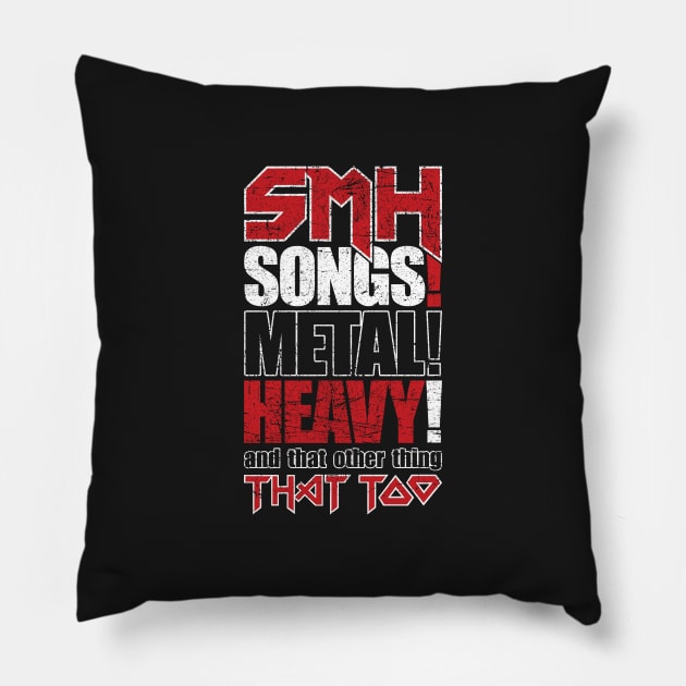 SMH Pillow by TrulyMadlyGeekly