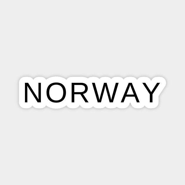 Norway Magnet by tshirtsnorway