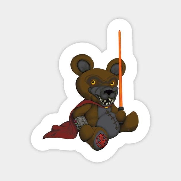 Sith Teddy Bear Magnet by Doug Frese