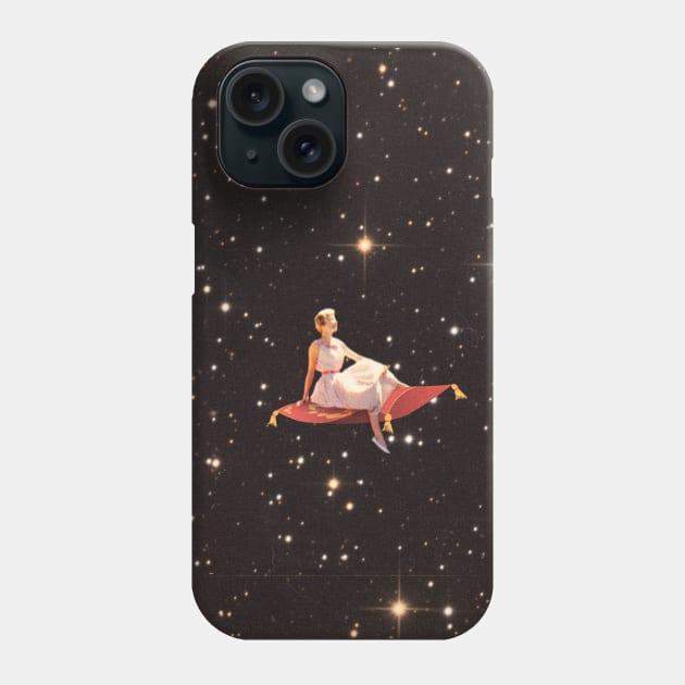 Red Magic Carpet Phone Case by linearcollages