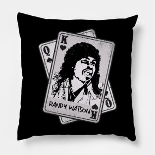 Retro Randy Watson 80s Card Style Pillow