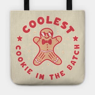 Coolest Cookie in the Batch Family Christmas Gingerbread Man Tote