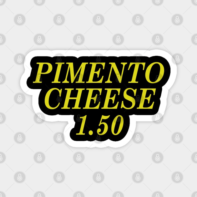 Pimento Cheese 1.50 Magnet by mdr design