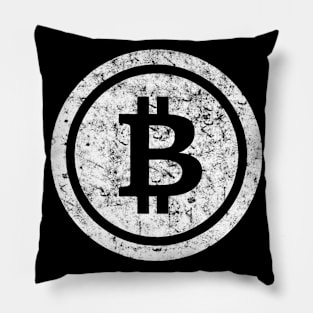 Bitcoin BTC coin Crypto coin Cryptocurrency Pillow