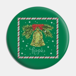 Festive Holiday Hope Pin