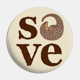 Save Pangolins Pin