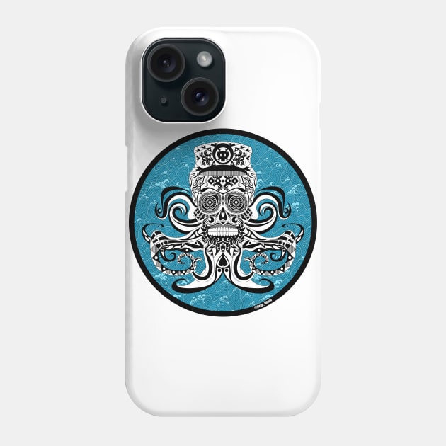 blue zaphire captain of death ecopop Phone Case by jorge_lebeau