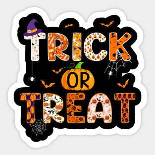 Trick Or Treat Stickers for Sale | TeePublic