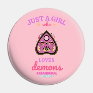 Just a girl who loves demons Pin