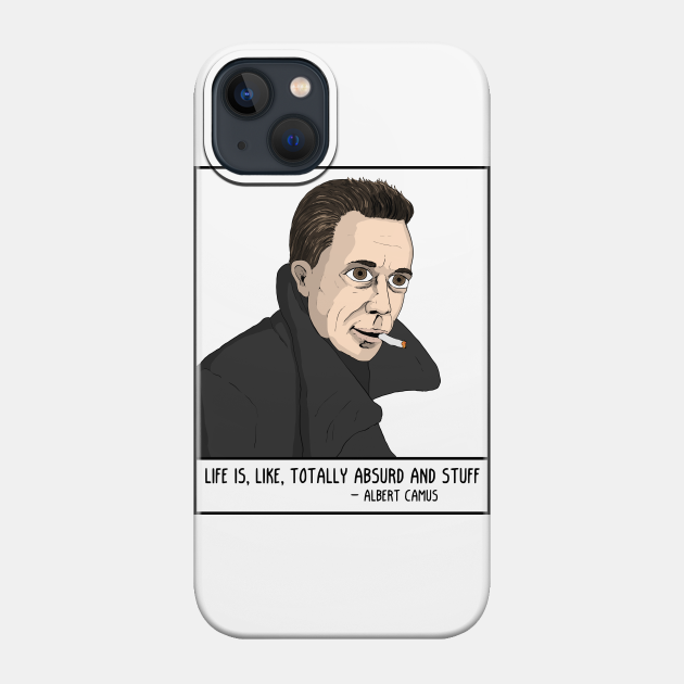 Camus - Philosophy - Phone Case