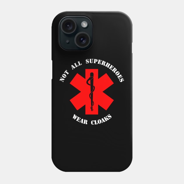 Superhero Doctor Phone Case by NEFT PROJECT