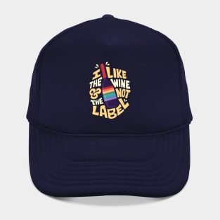 I like the wine Hat