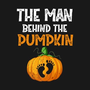 Halloween Pregnancy 2022 For Men Expecting Pumpkin Costume Shirt T-Shirt