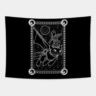 Dragon Funny Gifts Tv Series Tapestry