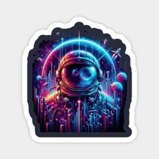 Space traveler Magnet