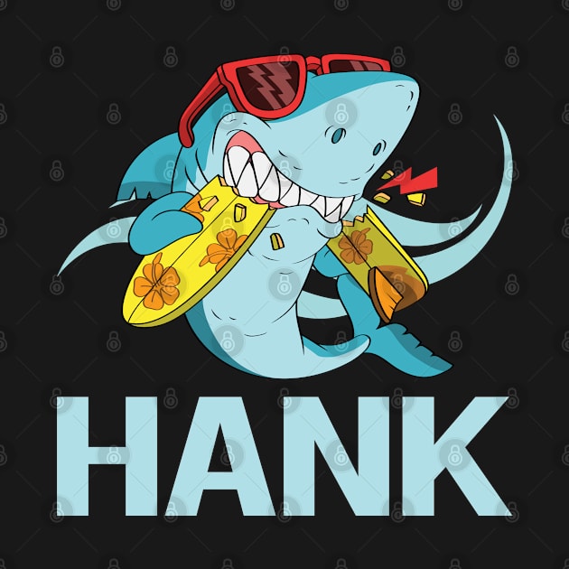 Funny Shark - Hank Name by Atlas Skate