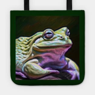 Oil Painting of a Frog Tote