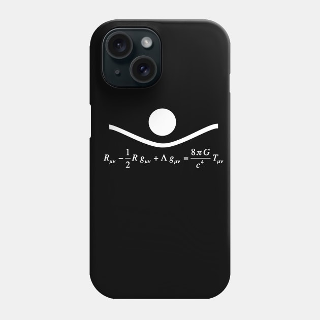 Formula of General Relativity Phone Case by Silentrebel