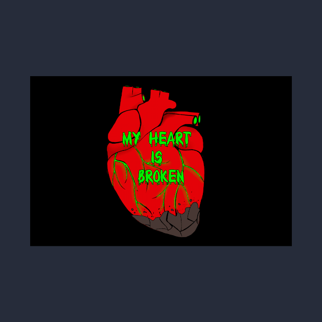 Broken heart is poison by FlamyXD