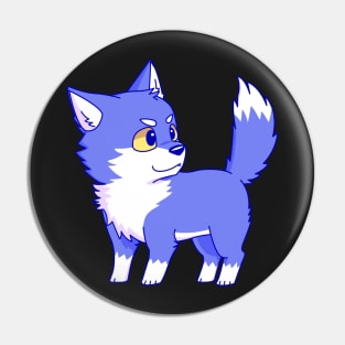 Chibi wolf Karamatsu Pin