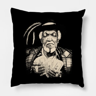 Vintage - Redd Foxx mONEY BOSS Pillow