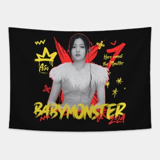 Asa Babymonster Sheesh Tapestry