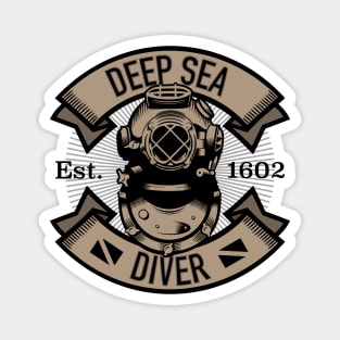 Deep Sea Diver Magnet