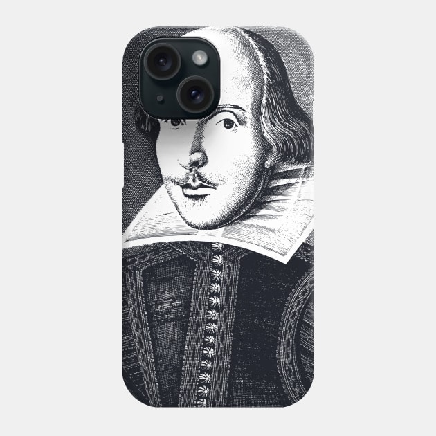 William Shakespeare Portrait Phone Case by olemanner