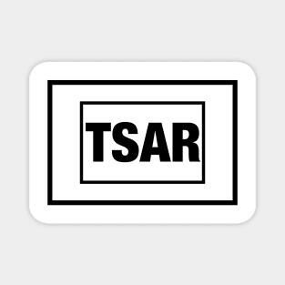 The Russian word " TSAR "(it's like an Emperor))) in English transcription Magnet