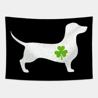 Dachshund Shamrock St Patricks Day Tapestry