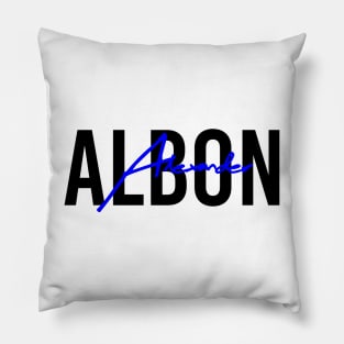 Alexander Albon Design Pillow