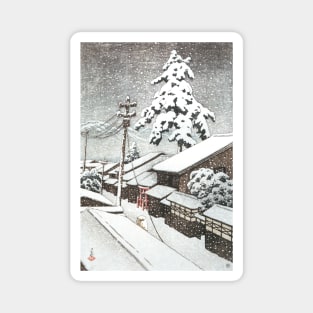 Miyazu in Tango by Kawase Hasui Magnet