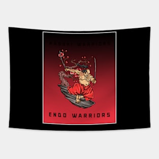 Kabuki warrior, Endo warrior Tapestry