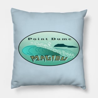 Point Dume Malibu Pillow