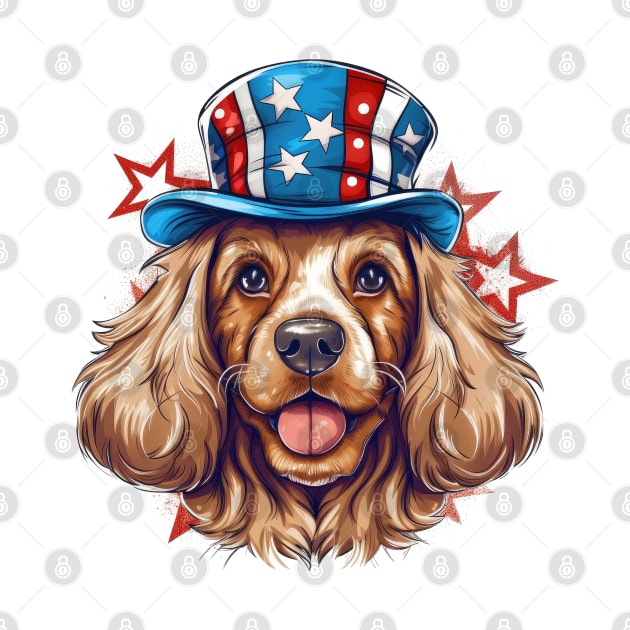 4th of July Dog #8 by Chromatic Fusion Studio