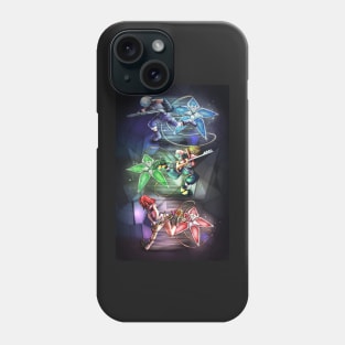 Destiny Island Trio Stars (Kingdom Hearts) (Dim Lights) Phone Case