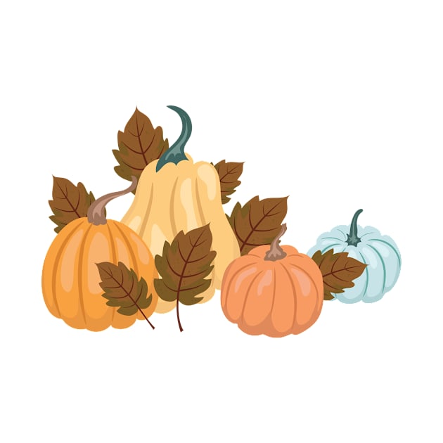 Fall Pumpkins by SWON Design