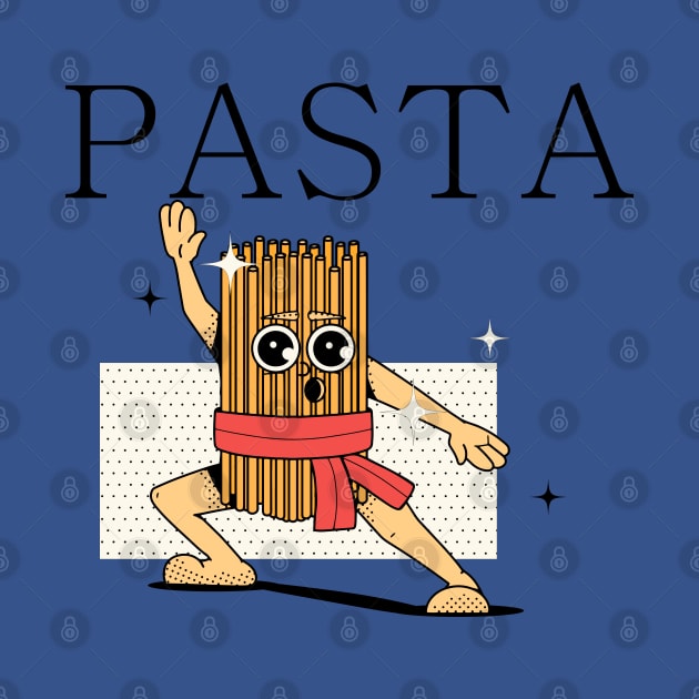 Hand drawn Pasta Fun by Mako Design 