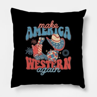 Make America Again Red White Blue Usa 4Th Of July Me Pillow