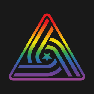 Alien Tricentennial Logo (rainbow effect) T-Shirt