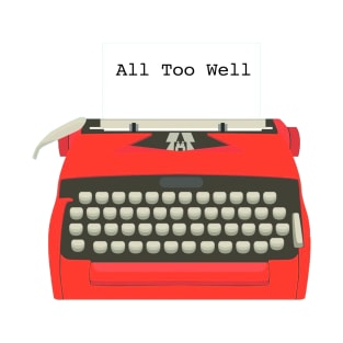 All Too Well Typewriter Taylor Swift T-Shirt